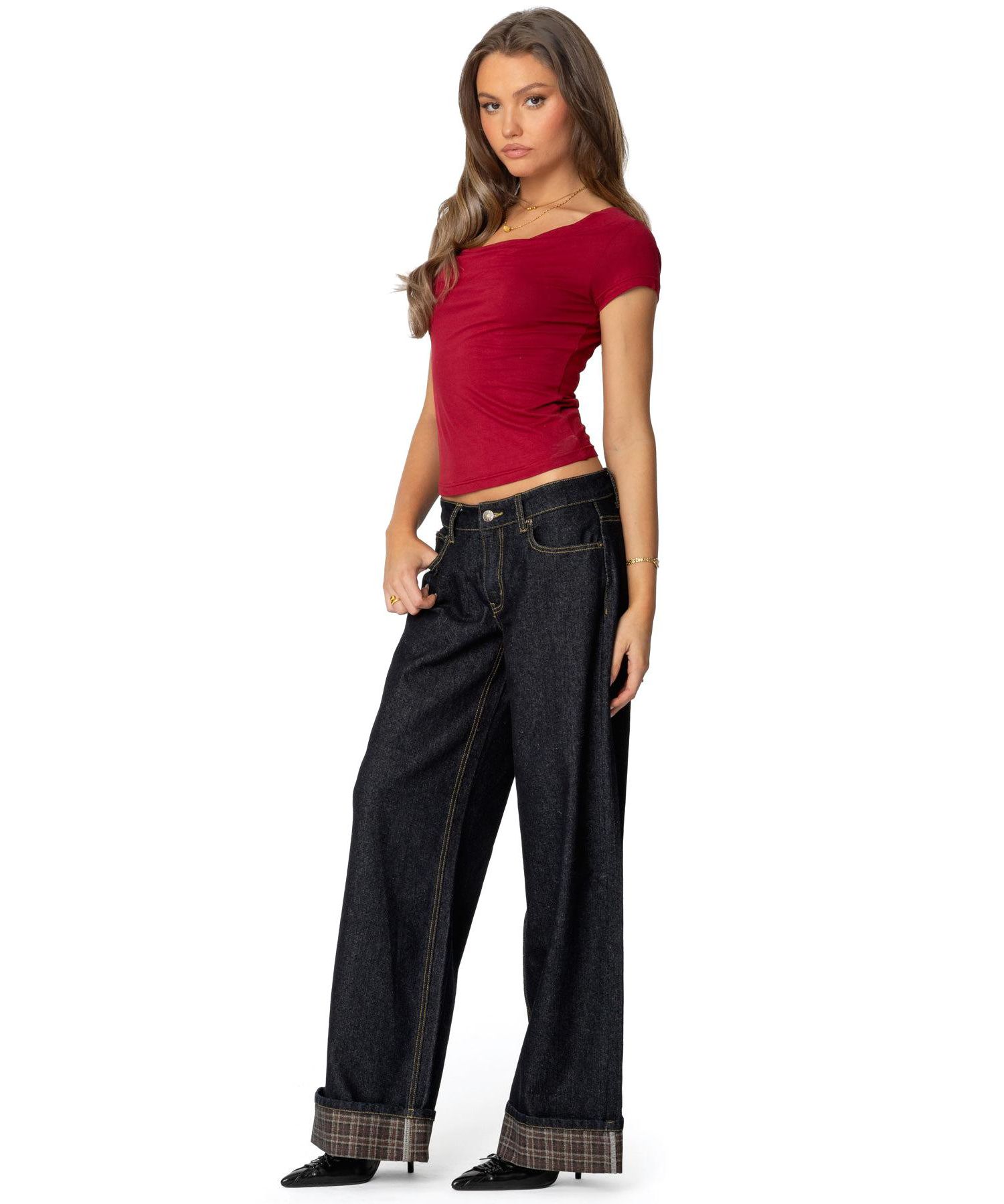 Women's Javi Cowl Neck Top