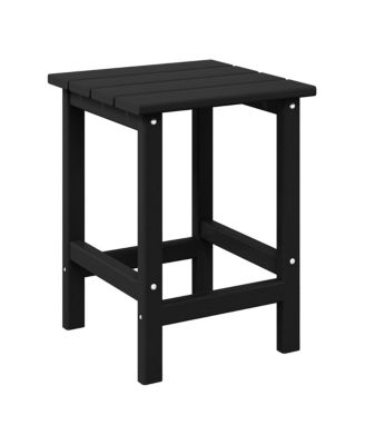 5-Piece Adirondack Chair with Folding Ottoman and Table Set