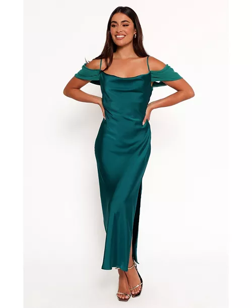 women's reyna off shoulder maxi dress
