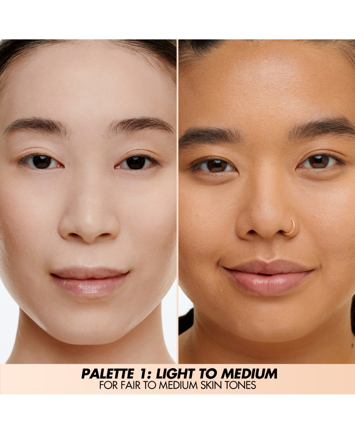 Make Up For Ever Hd Skin Face Essentials Longwear Full Face Cream Palette In Harmony 1 - Light To Medium
