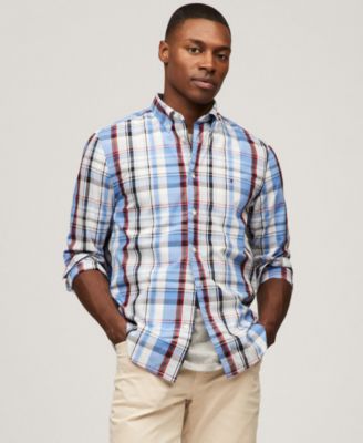 Tommy Hilfiger - Men's Regular-Fit Heritage Check Shirt