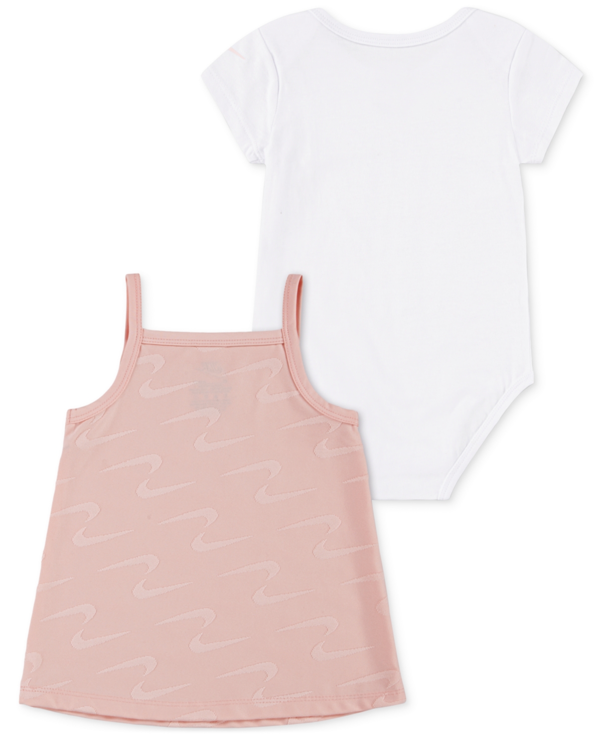 Nike Swoosh Motion Baby 2-piece Set In Echo Pink