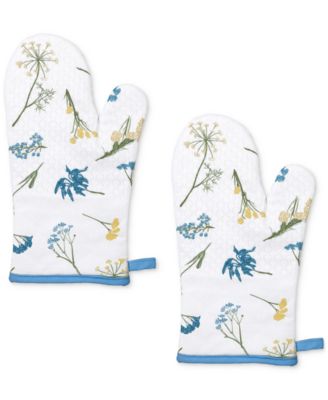 Lenox - Wildflowers All-Over Oven Mitts, Set of 2
