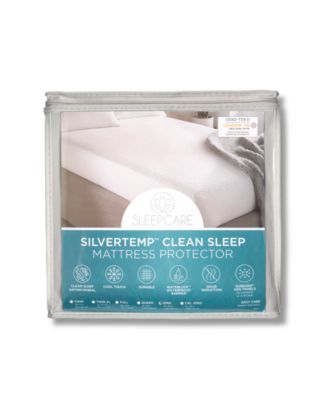 SleepCare SilverTemp Clean Sleep Mattress Protector, Twin XL