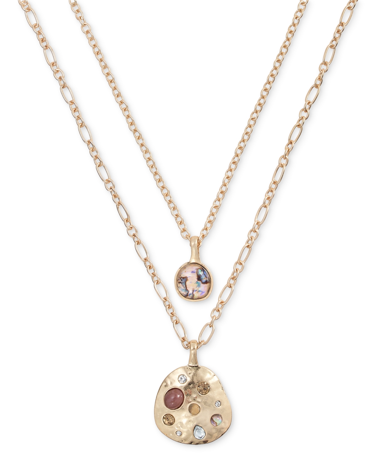 Beaded Pendant Multi-Row Necklace, Exclusively at Macy's - MULTI
