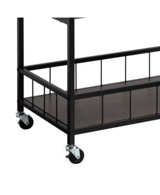 Modern Kitchen Bar Cart for Stylish Home Storage and Entertaining