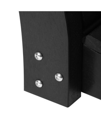 Outdoor Patio HDPE Hanging Front Porch Swing Bench