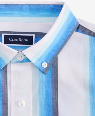 Men's Stripe Poplin Shirt, Exclusively at Macy's
