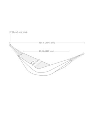 Outdoor Polyester Double Jacquard Hammock