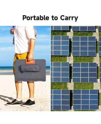 100W Portable Solar Panel for Power Station IP67 Water Foldable Solar Panel