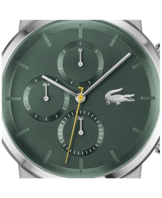 Men's Replay Silver Tone Stainless Steel Mesh Bracelet Watch, 44mm