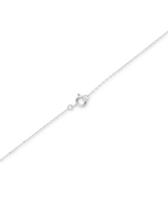 2-Pc. Set Cubic Zirconia (2-1/3 ct. t.w.) Round Stud Earrings & Pendant Necklace in Sterling Silver, 16" + 2" extender