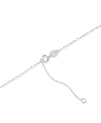 Crystal Multicolor Butterfly Pendant Necklace in 14k Gold-Plated Sterling Silver, 16" + 2" extender