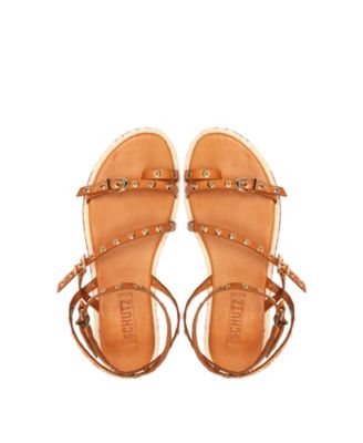 Women's Annete Round Toe Flat Sandals