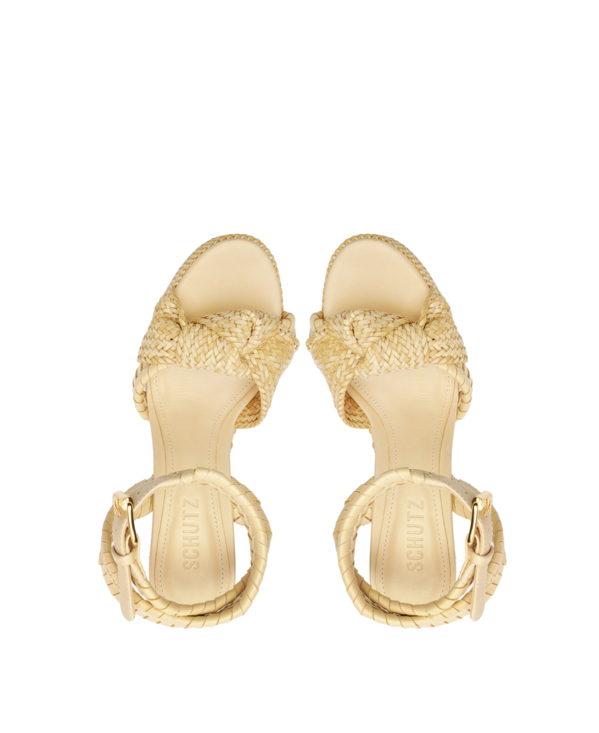 Schutz Women's Khari Platform Dress Sandals In Beige