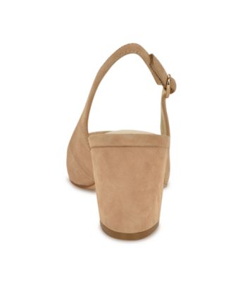 Women's Kamsee Block Heel Slingback Pumps