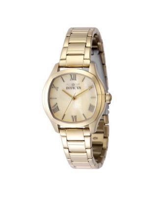 Women's 48235 Wildflower Quartz 3 Hand Gold Dial Watch