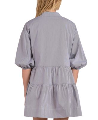grey babydoll dress Looking For Love Snake Print Babydoll Dress In Grey