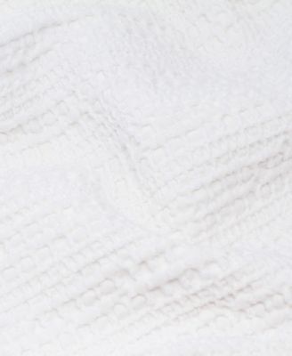 Linery & Co 100% Cotton Reversible Honeycomb Waffle / Percale Duvet Cover Set