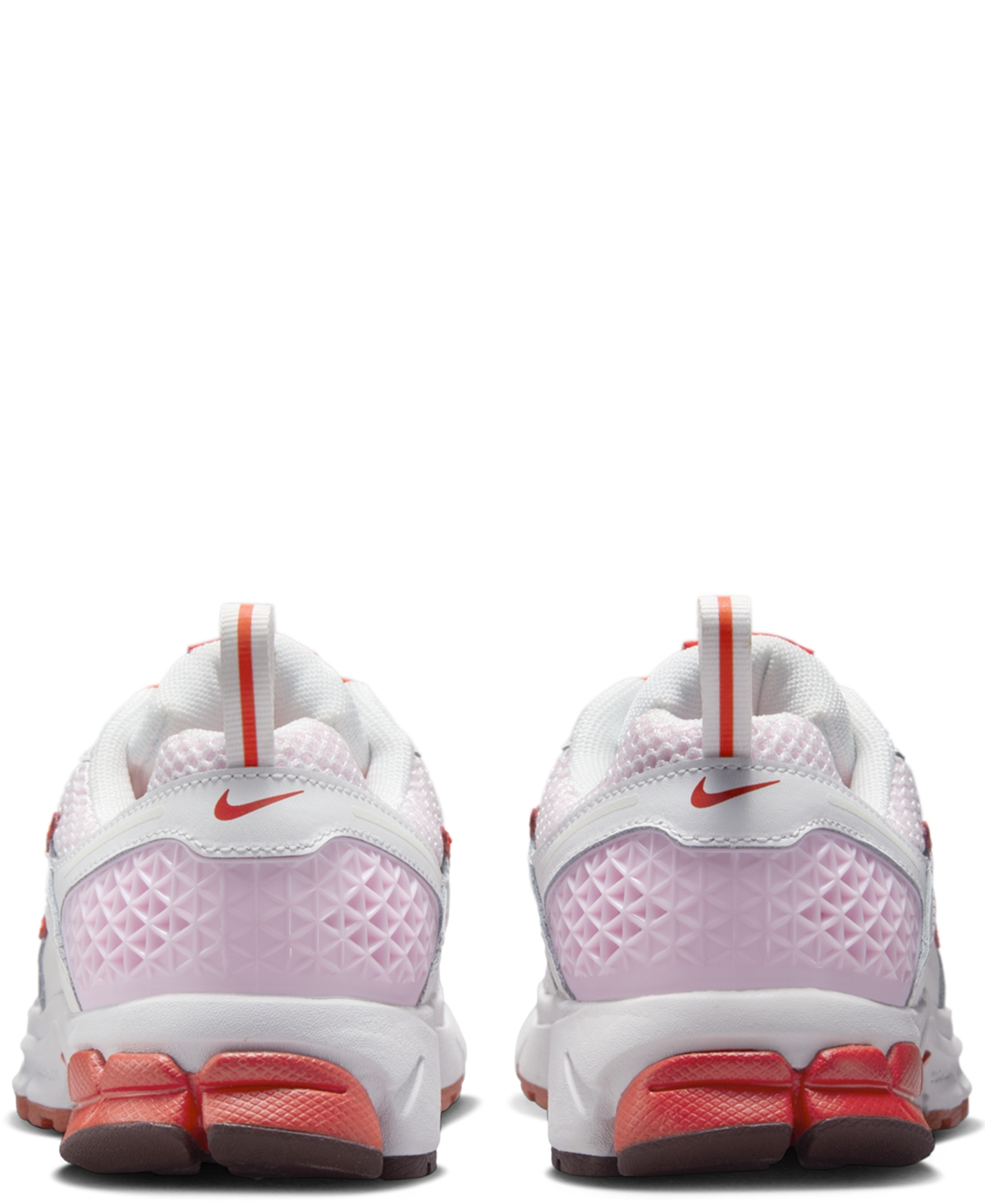 Nike Big Girls Vomero 5 Casual Sneakers From Finish Line In White,light Crimson