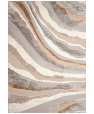 Liora Manne' - Fiord Wave 5'3"x7'6" Area Rug