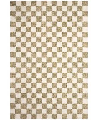 Liora Manne' - Savannah Checkerboard 8'3"x11'6" Area Rug