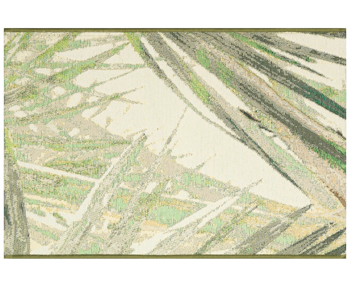 Liora Manne Esencia Palm Fan 2'5"x3'11" Area Rug In Green