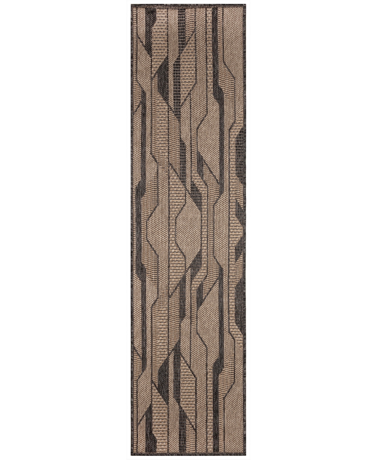 Liora Manne Monaco Vienna 1'11"x7'6" Runner Area Rug In Taupe