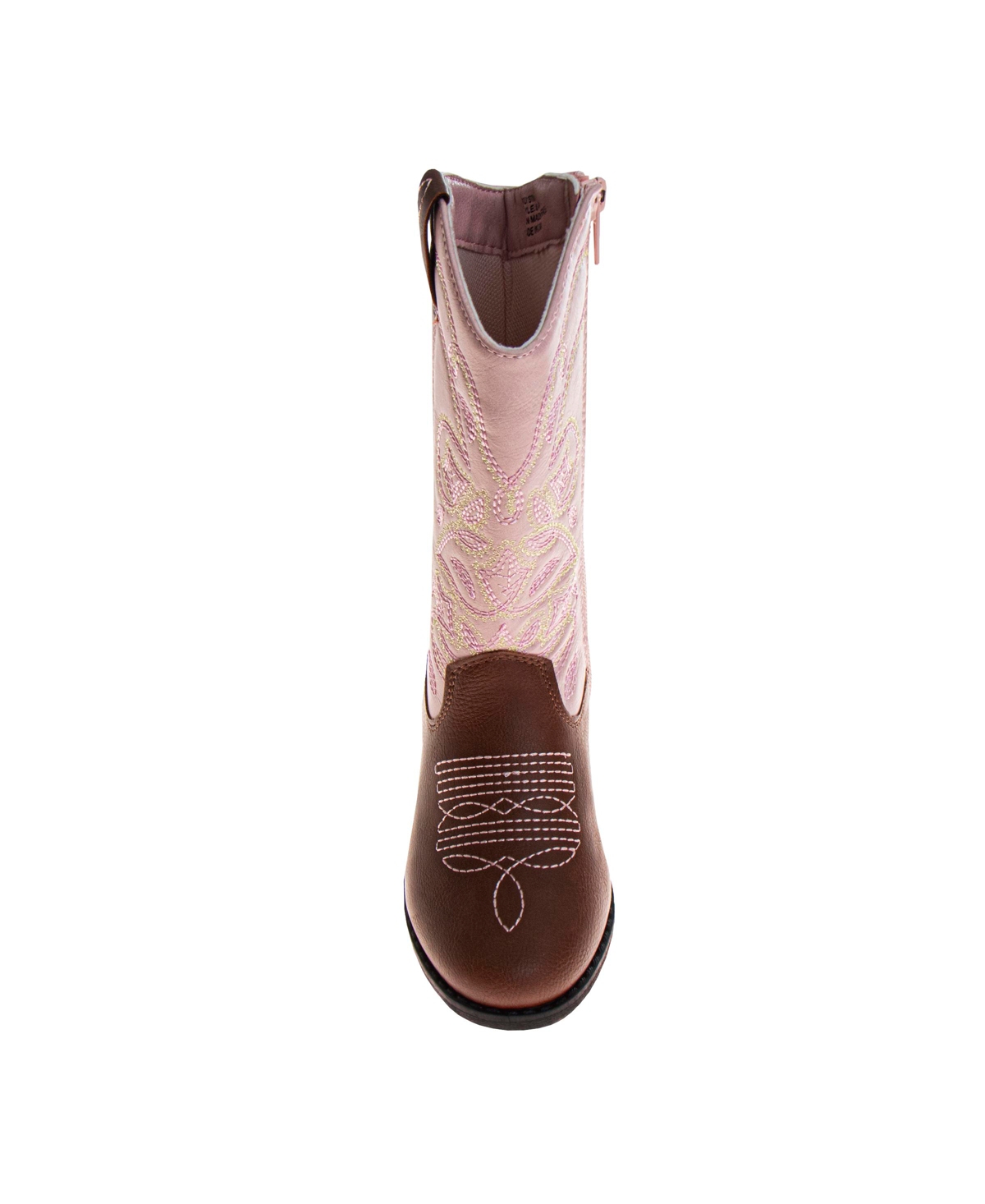 KENSIE GIRL LITTLE KIDS EMBROIDERED COWGIRL BOOTS 