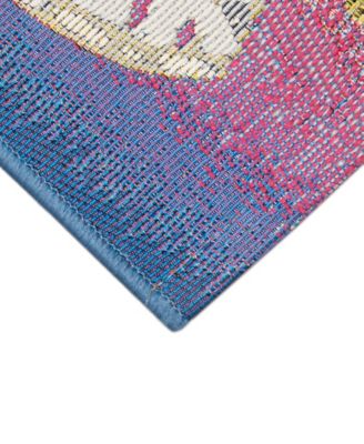 Liora Manne Esencia Santa Siesta Rug Collection In Ocean
