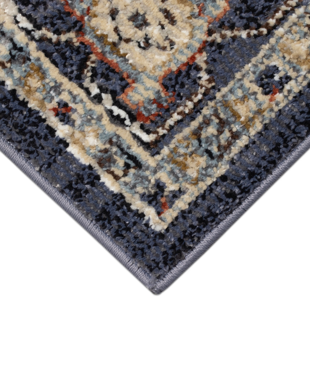 Liora Manne Ariana Heriz 3'3"x4'11" Area Rug In Navy