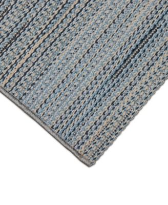 Miranda Tweed Stripe 2'5"x3'11" Area Rug