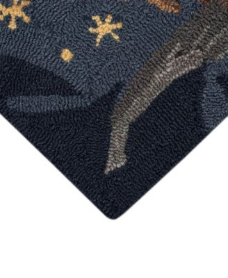 Frontporch Owl Family 1'8"x2'6" Area Rug