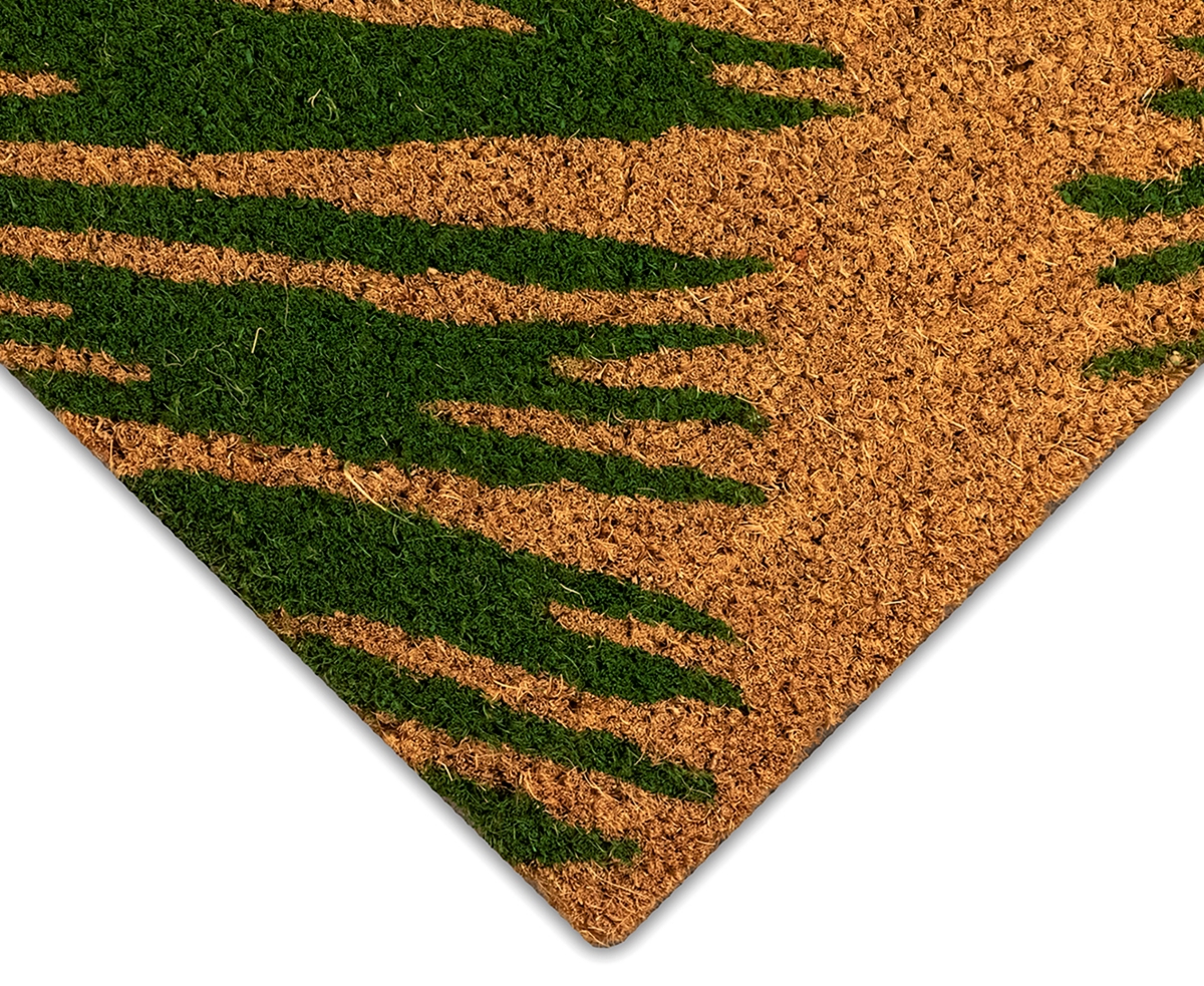 Liora Manne Natura Palm Border 2'x3' Area Rug In Green