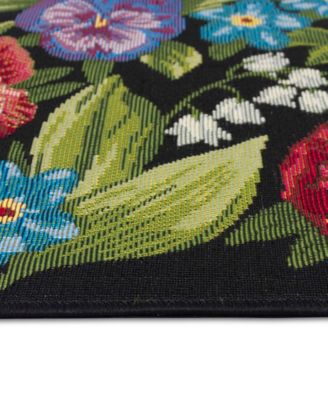 Esencia Secret Garden 1'11"x4'11" Runner Area Rug