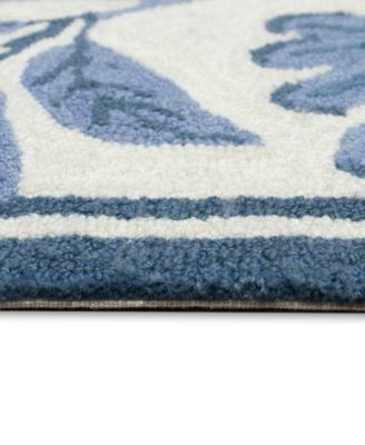 Capri Floral Vine 1'8"x2'6" Area Rug