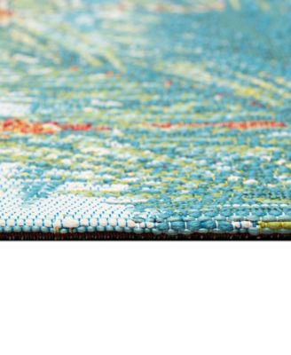 Esencia Coastal Ornaments 2'5"x3'11" Area Rug