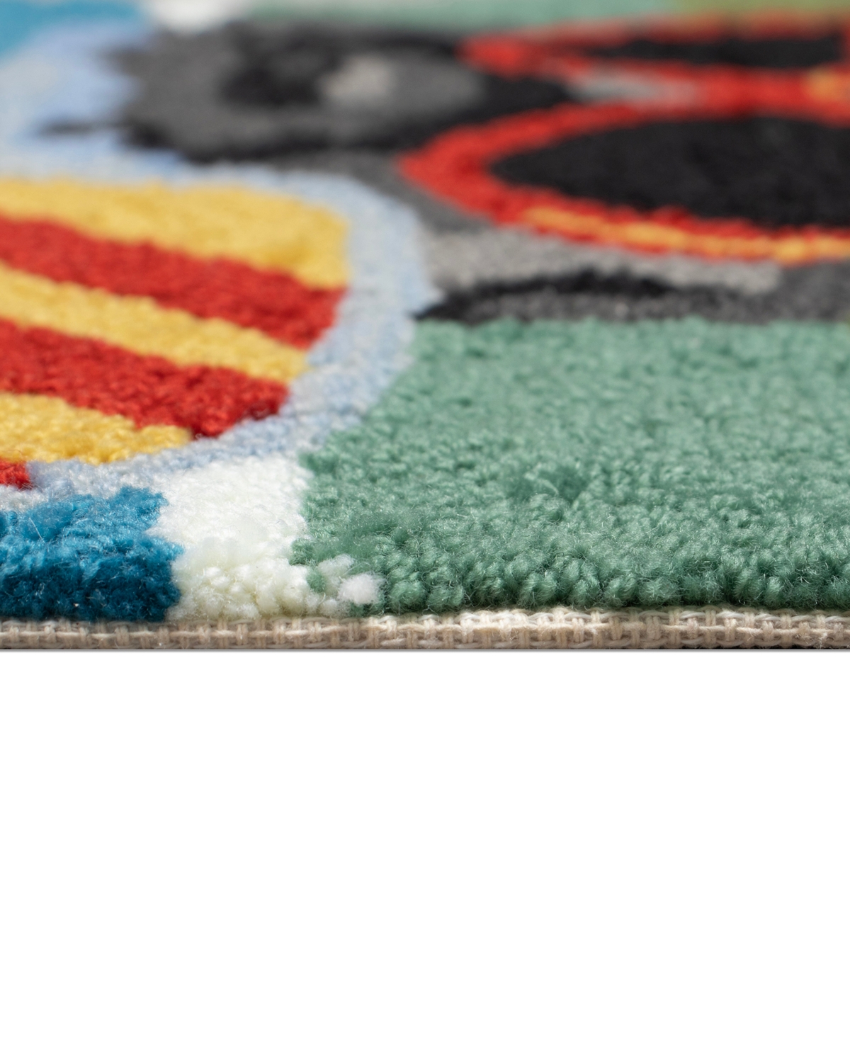 Liora Manne Frontporch Pickled Pups 1'8"x2'6" Area Rug In Multi