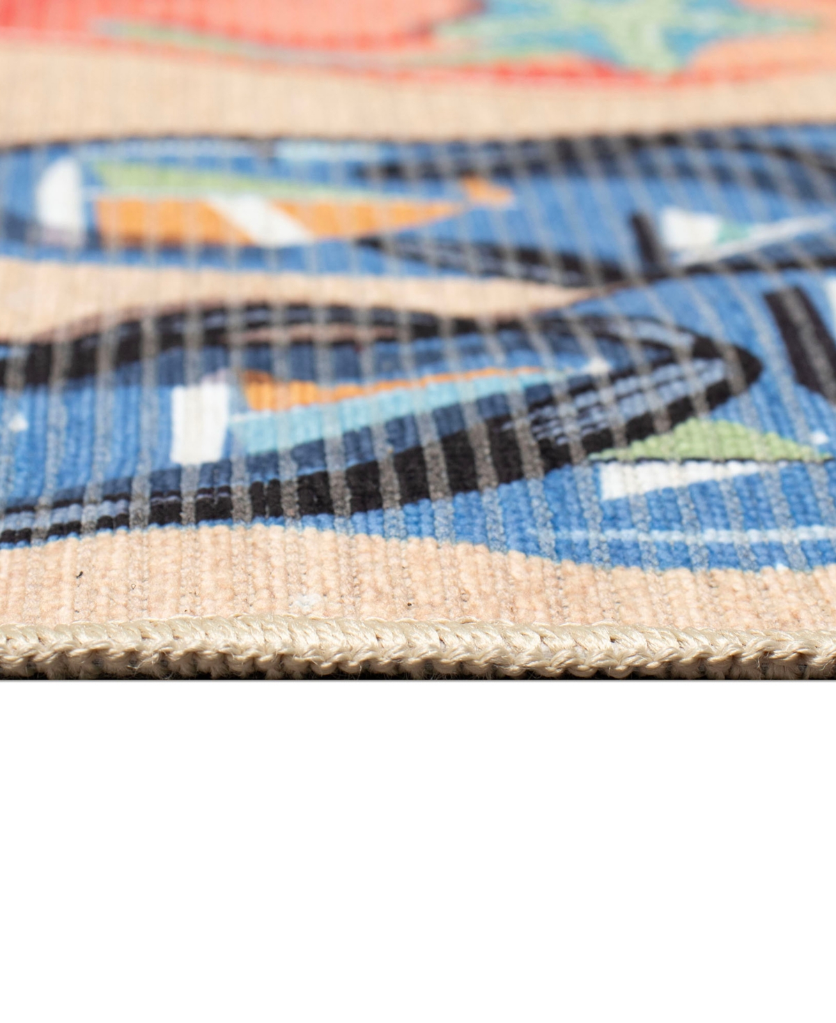 Liora Manne Impressions Beachside Flip Flops 1'11"x2'11" Area Rug In Tan