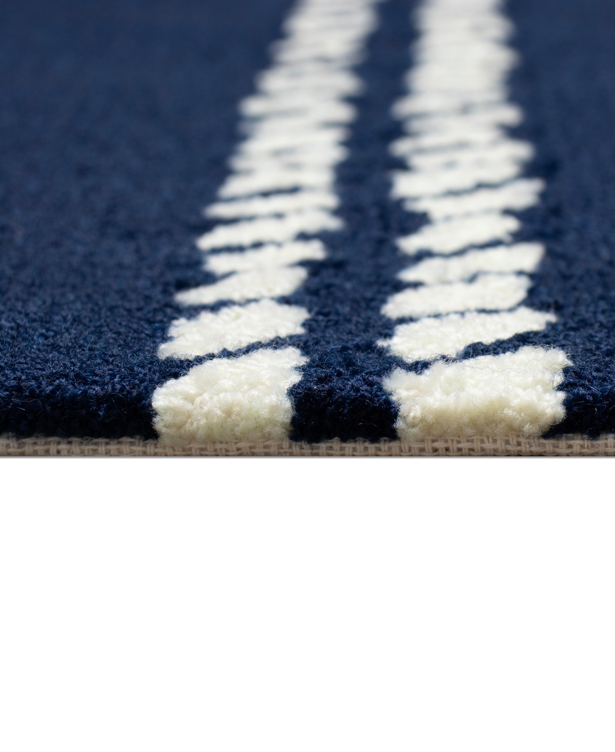 Liora Manne Capri Ropes Area Rug, 1'8 X 2'6 In Navy