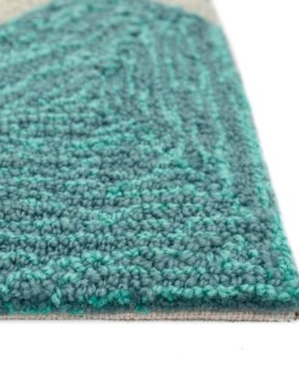 Capri Starfish 1'8"x2'6" Area Rug