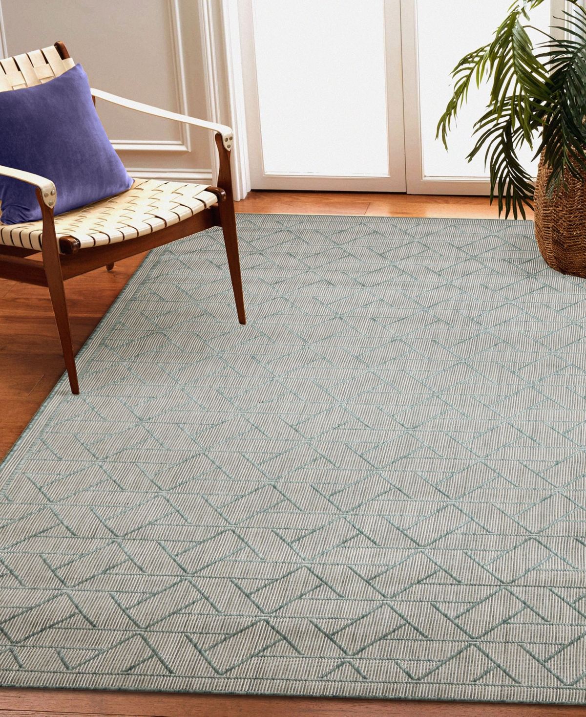 Liora Manne Carmel Pyramid 7'10"x9'10" Area Rug