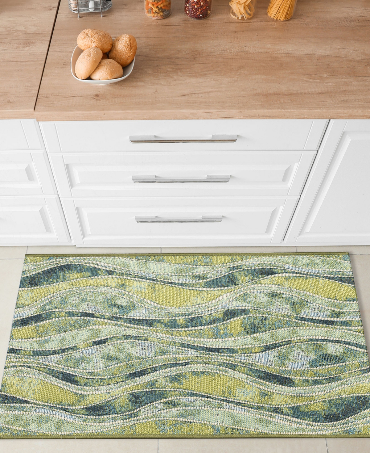 Liora Manne Esencia Wave 2'x2'10" Area Rug
