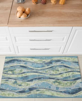 Esencia Wave 2'x2'10" Area Rug