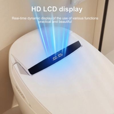 Smart Toilet With High end pulse flushing | Instant heating | Antibacterial seat ring | Wireless remote control | Vortex flushing