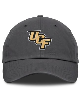 Men's Heather Charcoal UCF Knights Team Logo Washed Adjustable Hat