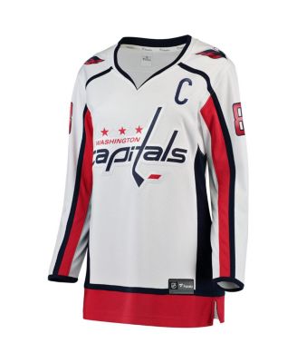 Women's Alexander Ovechkin White Washington Capitals Breakaway Player Jersey