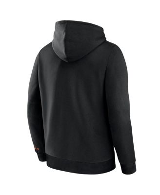 Men's Black Cincinnati Bengals Legacy Fleece Pullover Hoodie