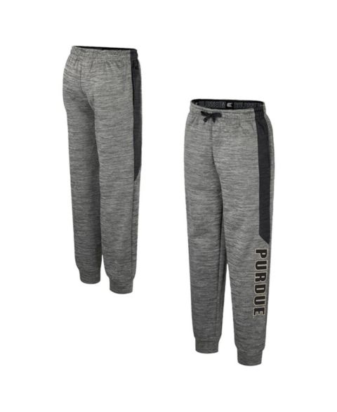 Детские брюки Colosseum Heather Gray Purdue Boilermakers Fleece