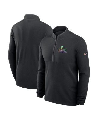 Nike - Men's Black Super Bowl LIX Victory Half-Zip Jacket